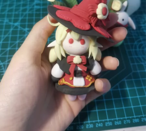 【白菜价可直拍】黏土手办可莉原神带底座现货...