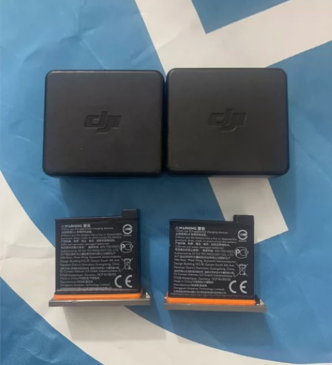 大疆osmo action电池 两块电池电...