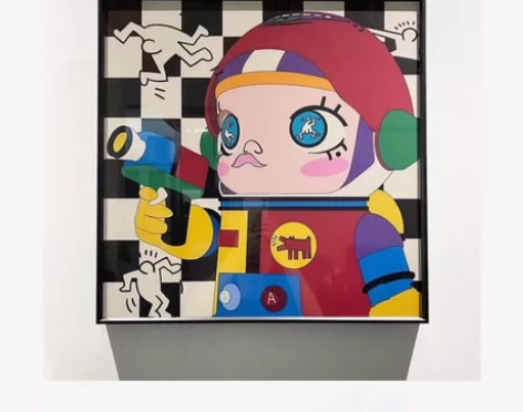 molly潮流装饰画卡通人物宇航员挂画卧室客厅沙发儿童房床头... molly潮流装饰画卡通人物宇航员挂画卧室客厅沙发儿童房床头...