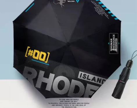 十一宫潮牌原创明日游戏周边雨伞男学生遮阳伞...