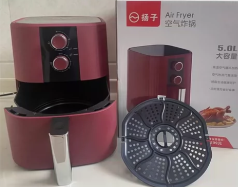 家中闲置5L扬子空气炸锅，全新未开封，多功...