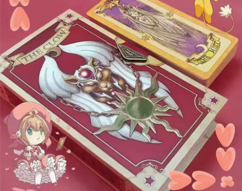 魔卡少女卡牌樱全套库洛牌漫画版收藏套装木之...