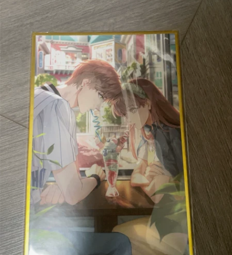 【低于原价出】光与夜之恋西湖联名烫金色纸齐...