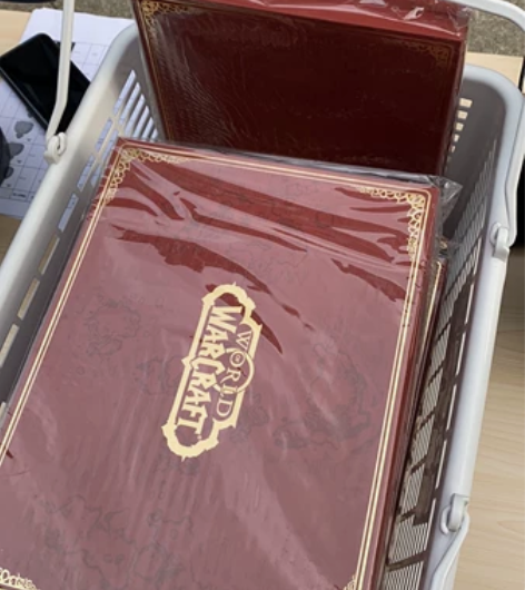 暴雪 魔兽世界笔记本套装 笔记本+笔+书签...