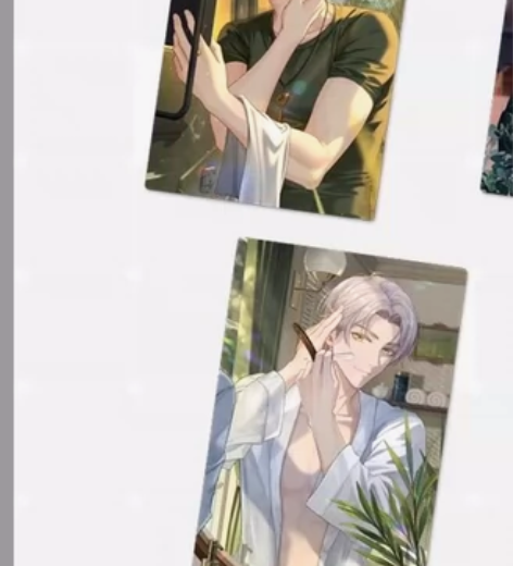 【出】未定事件簿茶百道联动pvc镭射票根+...