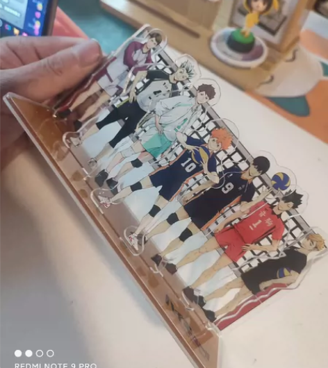 排球少年立牌人物亚克力牌 全新未拆 木兔 ...