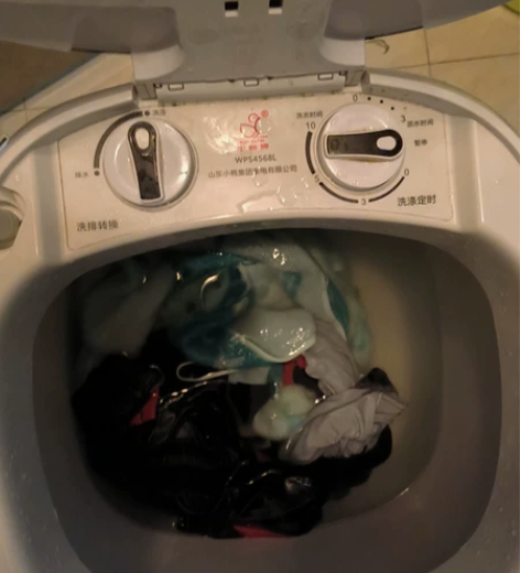 山东小鸭牌洗衣机（配有沥水篮） 换洗衣机置...