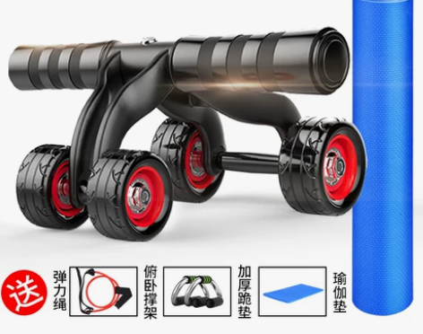 腹肌轮健腹减肚子收腹健身器材家用男女初学者...