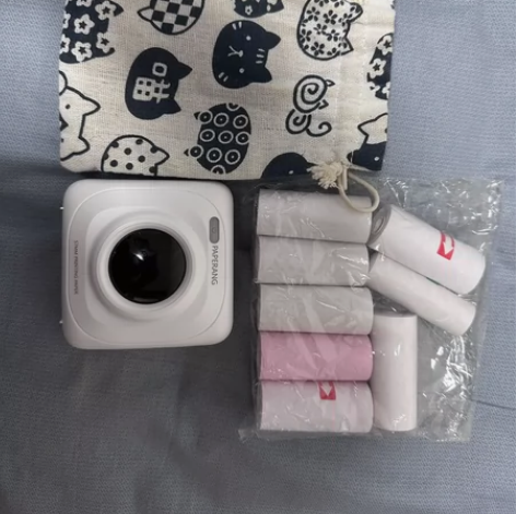 喵喵机p1功能完好 送八卷打印纸 有原包装...