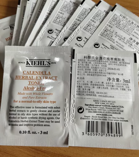 10片包邮价 科颜氏金盏花植萃爽肤水3ml...