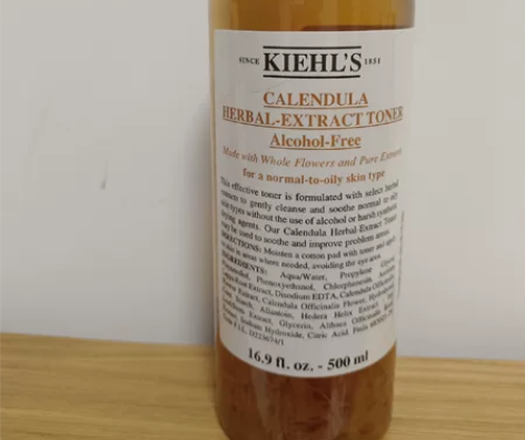 科颜氏金盏花水500ml，线下专柜购买，用...