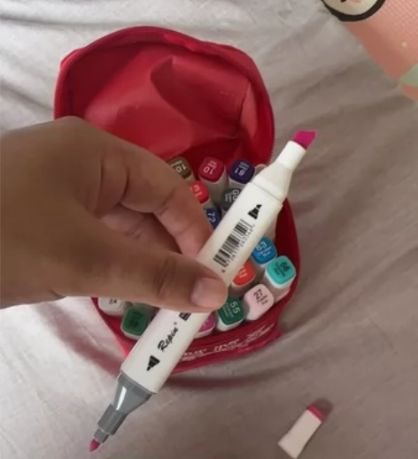 双头彩色马克笔，36色，不包邮 基本没怎么...