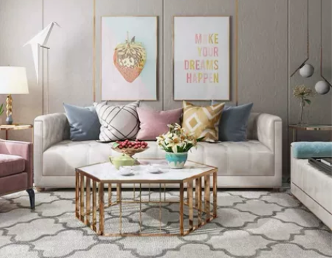 北欧客厅吊灯卧室书房餐厅灯家用轻奢后现代简...