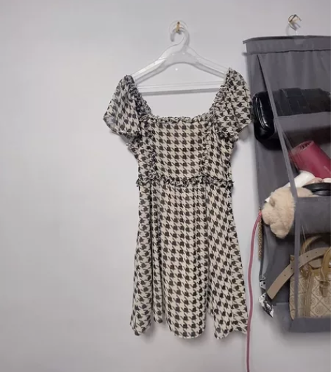 ?小宜定制【法式Rouje系列】碎花连衣裙...