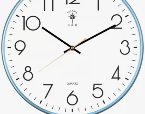 北极星钟表挂钟客厅家用时尚静音时钟现代挂墙...