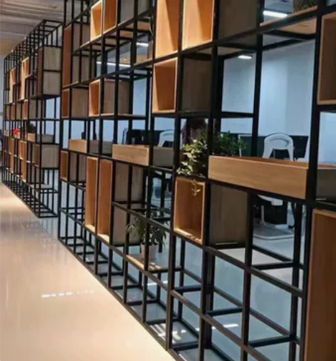 仓库搬迁处理一批北欧简约铁艺实木隔断屏风办...
