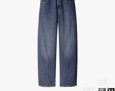 【设计师合作款】女装+宽腿廓形牛仔裤(水洗...
