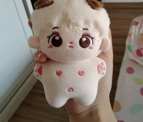 【出】10cm海星体棉花娃娃奶汪，图为实拍...