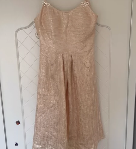 音儿吊带连衣裙,全新专柜购入,购入时试穿微...