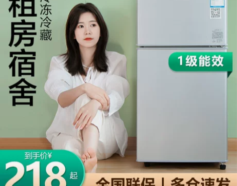 小冰箱家用迷小型宿舍出租房冷冻冷藏迷你单人...
