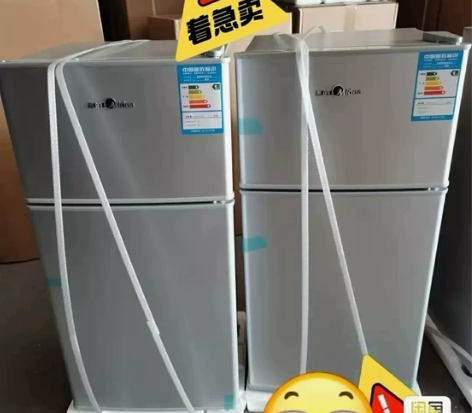 包邮运损冰箱家用小型冰箱双开门小型迷你小冰...
