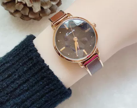 特价 Kimio正品手表女学生星空女表i...