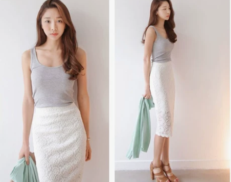 夏季新款蕾丝半身裙长裙包臀修身显瘦铅笔裙…...