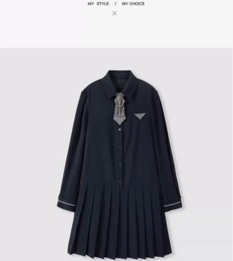 pit学院风百褶裙，吊牌去掉没穿过，不太合...