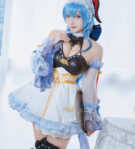 出悠窝窝甘雨女仆大全套图上所有 衣服s码有...