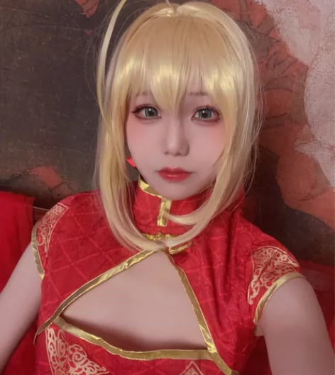 尼禄 Fate fgo 悠窝窝旗袍...