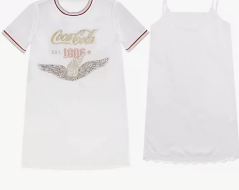 极简主义连衣裙ins超火的慵懒风裙子，胸围...