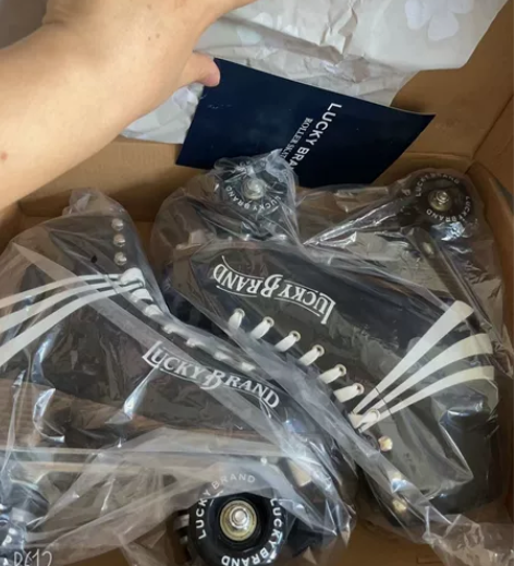 全新 旱冰鞋四轮双排溜冰鞋成年专业男女花样...