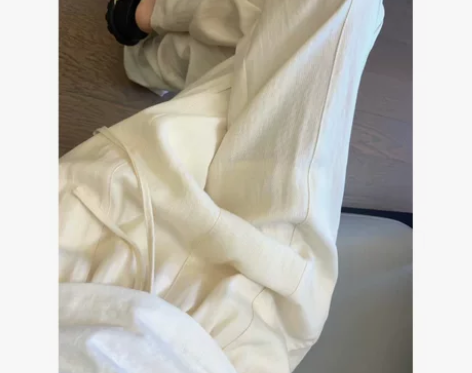 今年流行天丝棉麻阔腿裤女高腰显瘦垂坠感休闲...