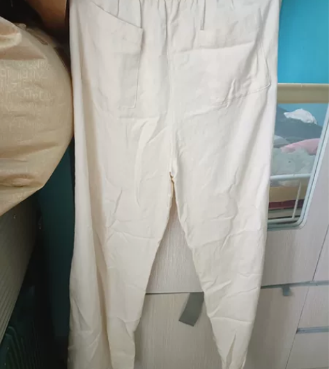 高品质棉麻阔腿裤，男女都可穿，女生130斤...